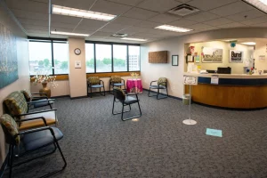 Photo of Jordan Valley's Springfield Medical Towers lobby area