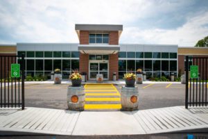 Exterior facade of Jordan Valley's early childhood education center